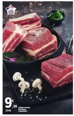 E.Leclerc Viande Bovine : Poitrine offre