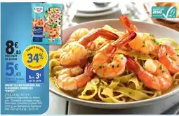 E.Leclerc CREVETTES DU PACIFIQUE ASC CLASSIQUES SURGELÉES “COSTA” offre