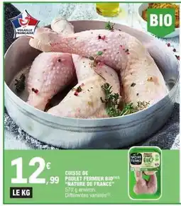 E.Leclerc CUISSE DE POULET FERMIER BIO offre