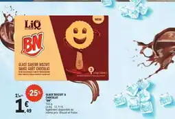 E.Leclerc GLACE BISCUIT & CHOCOLAT 'BN' offre