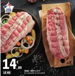 E.Leclerc Veau : rôti offre