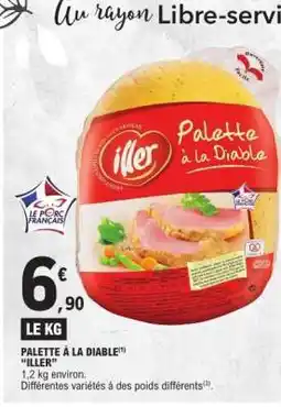 E.Leclerc PALETTE À LA DIABLE 'ILLER' offre