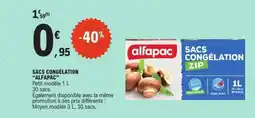 E.Leclerc SACS CONGÉLATION “ALFAPAC” offre