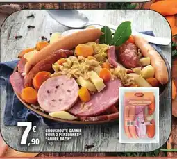 E.Leclerc Choucroute Garnie pour 2 personnes 'André Bazin' offre