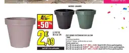 E.Leclerc POT ROND EXTÉRIEUR 30 X 26 CM offre
