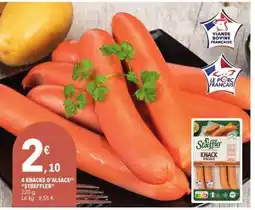 E.Leclerc 4 KNACKS D'ALSACE STOEFFLER offre