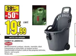 E.Leclerc CHARIOT DE JARDIN 50 L offre