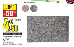 E.Leclerc TAPIS SUPER ABSORBANT offre