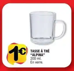 E.Leclerc TASSE À THÉ ALPINA offre