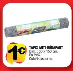 E.Leclerc TAPIS ANTI-DÉRAPANT offre
