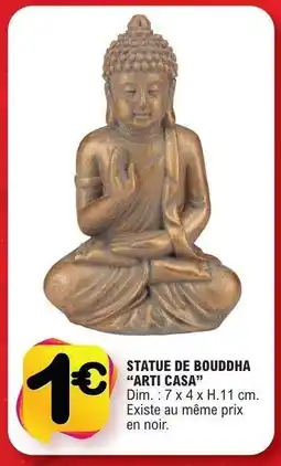 E.Leclerc STATUE DE BOUDDHA ARTI CASA offre