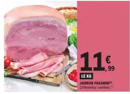 E.Leclerc JAMBON PAGANINI offre