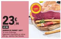E.Leclerc Jambon De Parme Aop offre