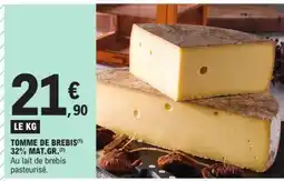 E.Leclerc TOMME DE BREBIS offre
