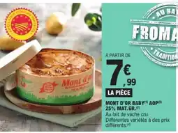 E.Leclerc Mont d'Or Baby AOP offre