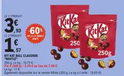 E.Leclerc KIT KAT BALL CLASSIQUE “NESTLÉ” offre
