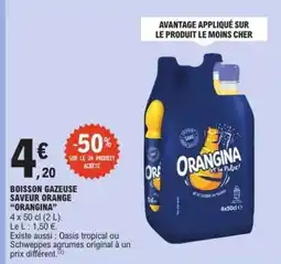 E.Leclerc Boisson gazeuse saveur orange 'Orangina' offre