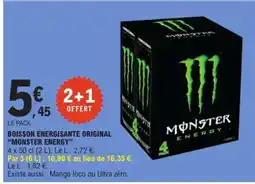 E.Leclerc Monster Energy offre