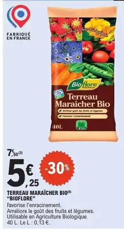 E.Leclerc Terreau Maraîcher Bio offre