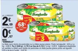 E.Leclerc Maïs 'Bonduelle' offre