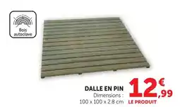 Hyper U Dalle en pin offre