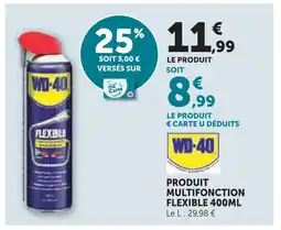 Hyper U Wd-40 produit multifonction flexible offre