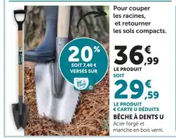 Super U U bêche à dents offre