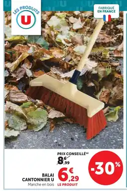 Super U U balai cantonnier offre