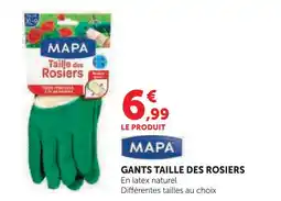 Super U Mapa gants taille des rosiers offre