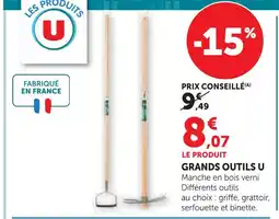 Super U U grands outils offre