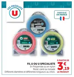 Hyper U U fil u ou u specialiste offre