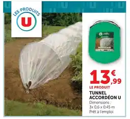 Hyper U U tunnel accordéon offre