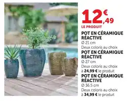 Hyper U Pot en céramique réactive offre