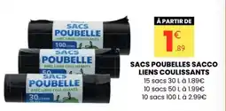 Stokomani Sacs poubelles sacco offre