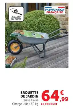 Super U Brouette de jardin offre