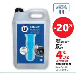 Hyper U U adblue offre