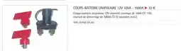 Yamaha Coupe-baterie unipolaire 12v 100a - 1000a offre