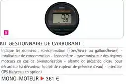 Yamaha Kit gestionnaire de carburant offre