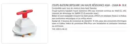 Yamaha Tous - coupe-batterie bipolaire 2av haute reissance 450a- 2500a offre