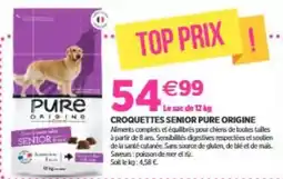 Delbard Pure - croquettes senior origine offre