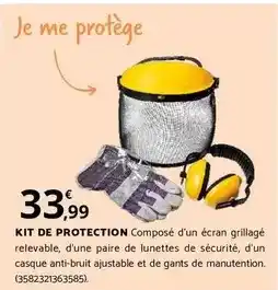 Bricomarché Kit de protection composé offre