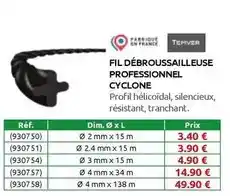 Bricomarché U - tondeuse à batterie série bs 3 offre