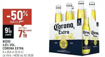 Petit Casino Corona bière 4,6% vol. offre