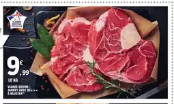 E.Leclerc Viande bovine : jarret avec os à mijoter offre
