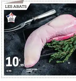 E.Leclerc Viande bovine langue offre