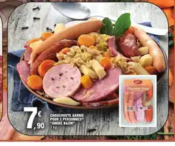 E.Leclerc ANDRÉ BAZIN Choucroute garnie pour 2 personnes offre