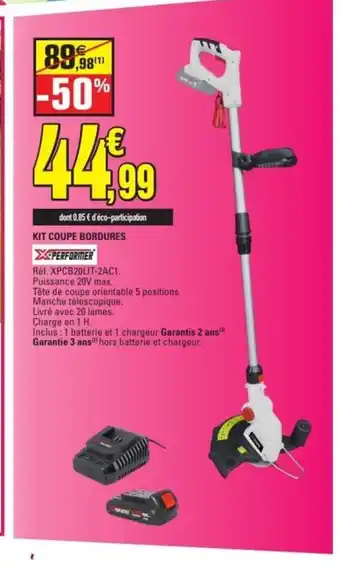 X-PERFORMER Kit coupe bordures