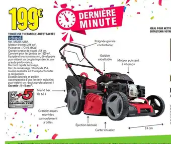 SCHEPPACH Tondeuse thermique autotractée