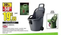 E.Leclerc Chariot de jardin offre