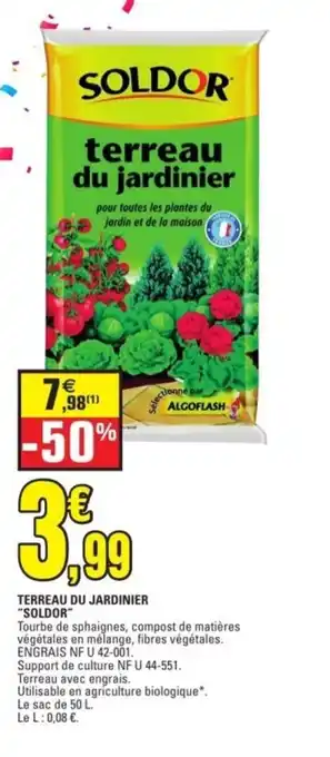 SOLDOR Terreau du jardinier